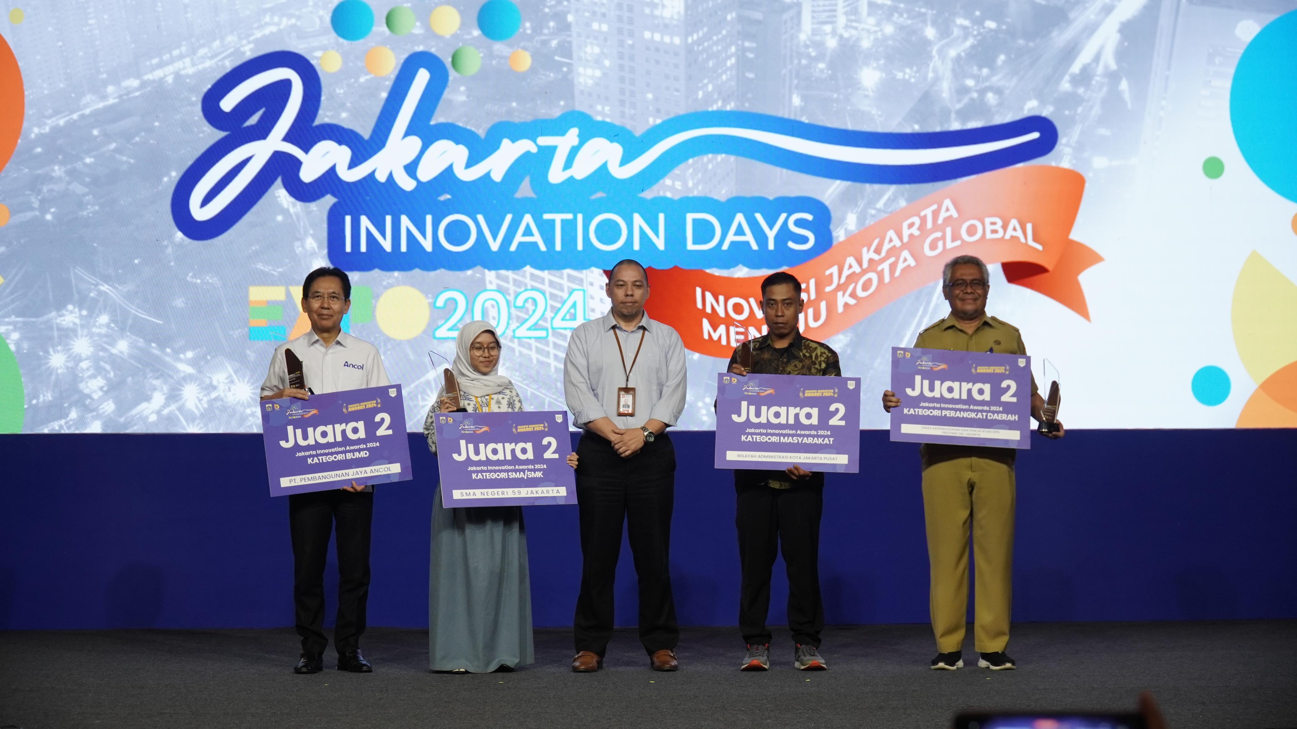 Jaya Ancol Raih Peringkat 2 Jakarta Innovation Awards 2024